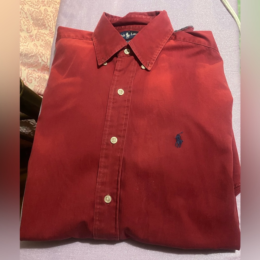 Ralph Lauren Classic Fit Long Sleeve Small Dress Shirt